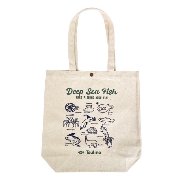 【LUMBER×Tsulino】キャンバストート(深海魚)